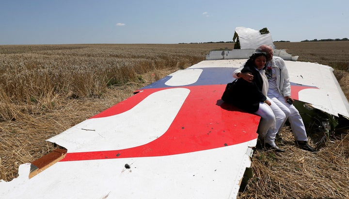 The plane – a Malaysia Airlines Flight 17 (MH17) from Amsterdam to Kuala Lumpur – had only taken off from Schiphol airport around three hours before.