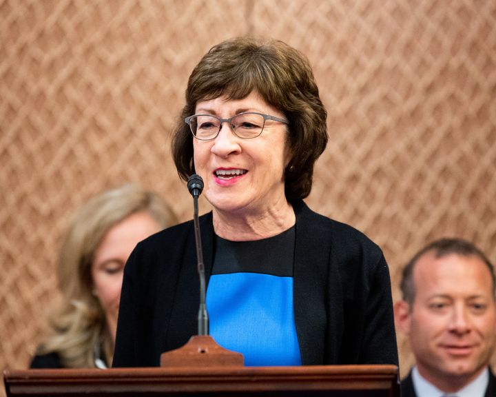 Sen. Susan Collins (R-Maine) is becoming a top Senate Republican target for a huge number of Democratic organizations.