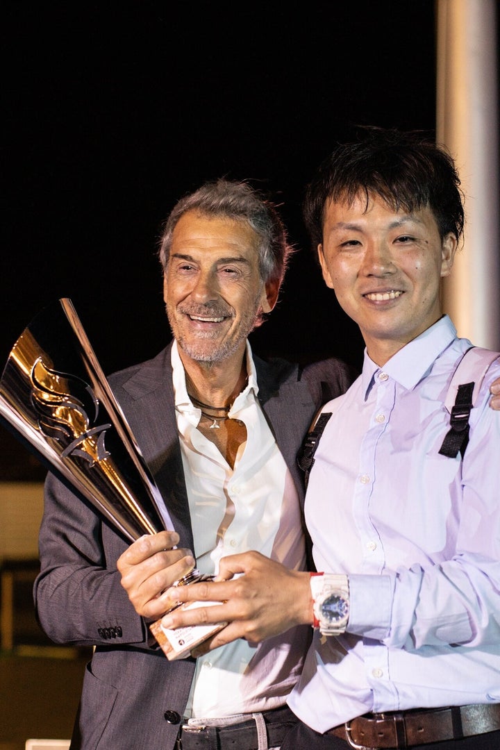 Hiroki Nishimoto (dir.) venceu a competição mais importante do dia. 