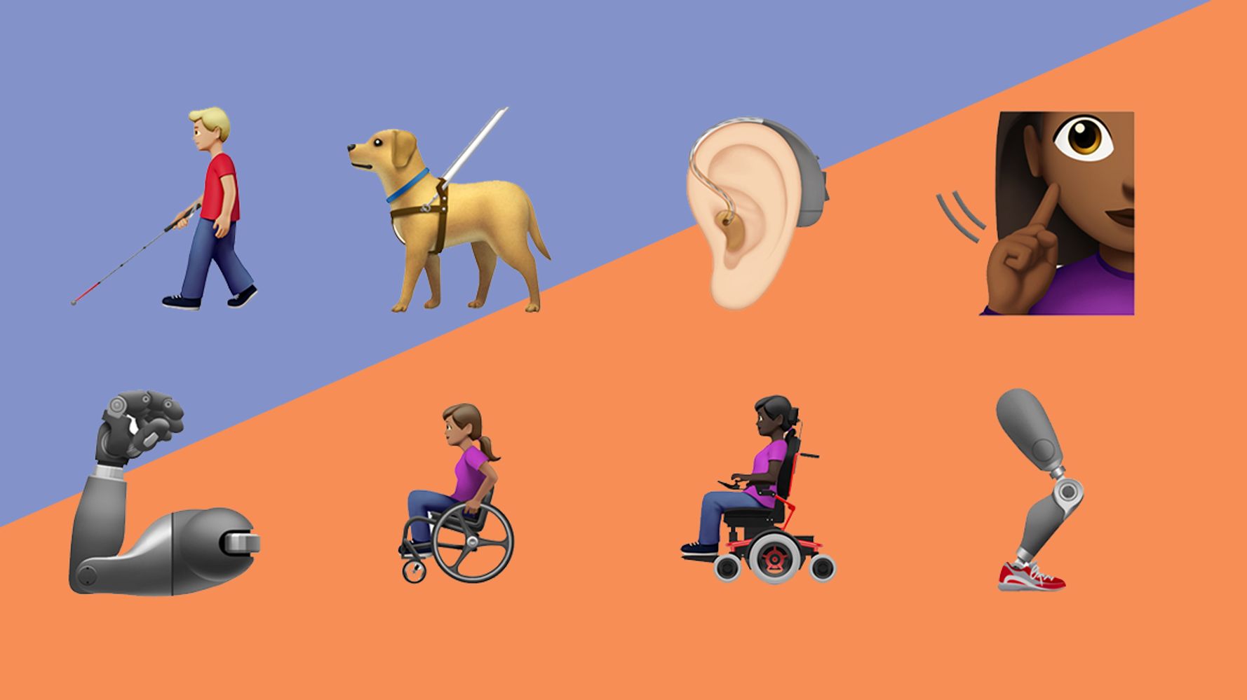 Disabled People Will Finally Have Emoji Representation.. In The Fall ...