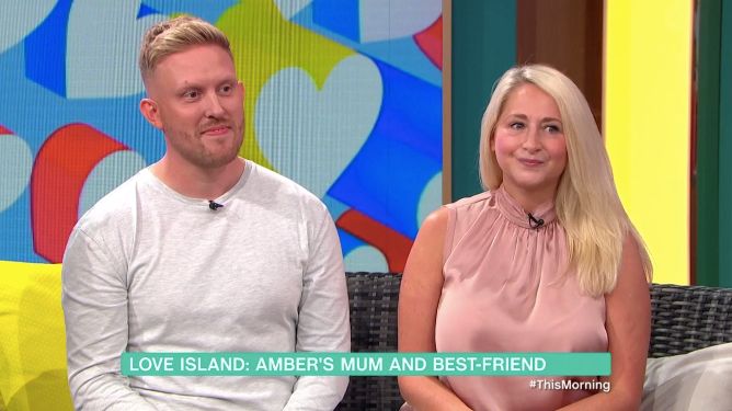 Amber's mum appeared on This Morning on Wednesday