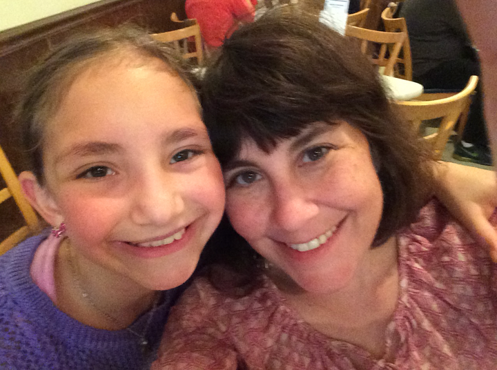 Debi Lewis and her daughter Sammi out to eat at one of their favorite local restaurants.