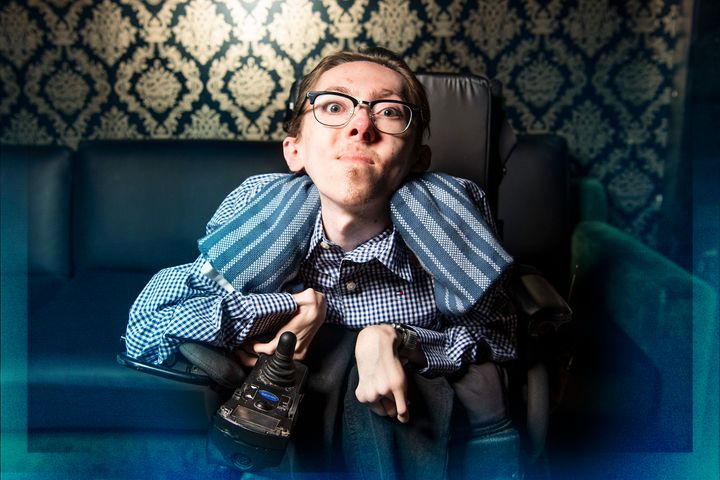 Steve Way uses his acerbic humor to explain to nondisabled people the travails of being a stand-up comedian who happens to have a disability.