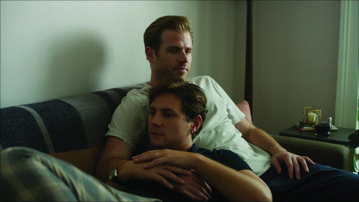 Writer-director Mike Doyle was adamant about casting gay actors as his film's central couple, Marklin (Prew, left) and A
