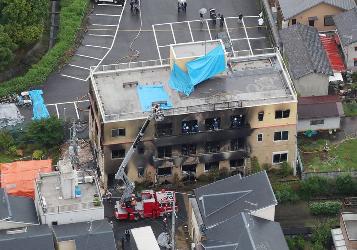 アニメーション 火災 京都 京アニ放火 階段の吹き抜け構造、火のまわり早めたか