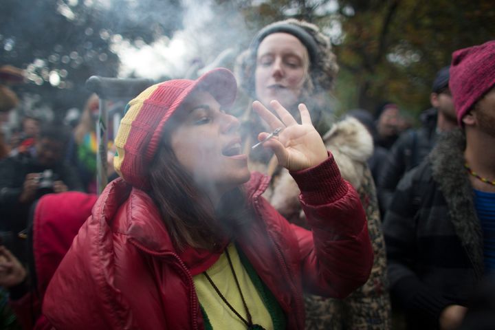 Canada's health ministry cautions against parents using cannabis around kids due to the risks of second-hand smoke, among other things.