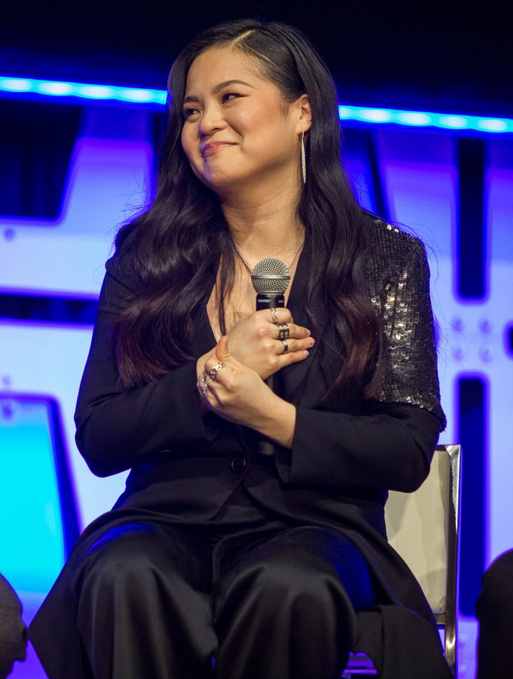 Kelly Marie Tran at the Star Wars Celebration event earlier this year
