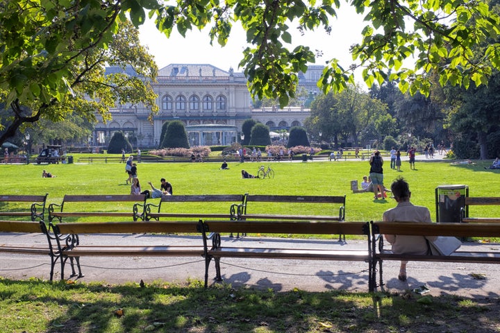 The Stadtpark (City Park) in Vienna, Austria. The city has been running programs to "gender mainstream" its public spaces since the 1990s.