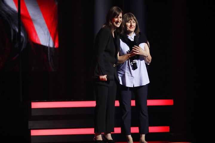 Anne-Élisabeth Bossé et sa maman