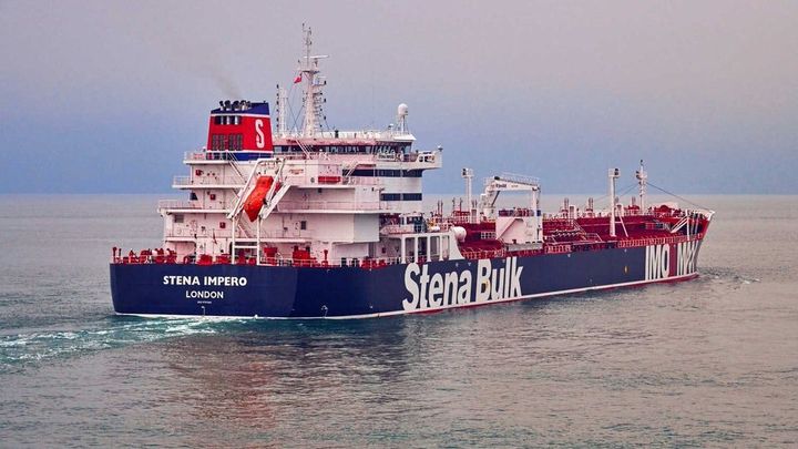 Stena Bulk said the UK-registered tanker was in international waters at the time but now appeared to be heading north towards Iran.
