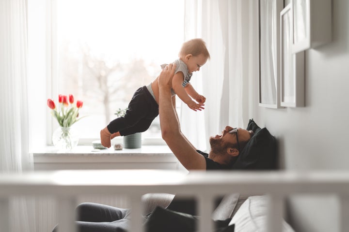 Playing with your newborn is a good and fun way to stimulate brain development