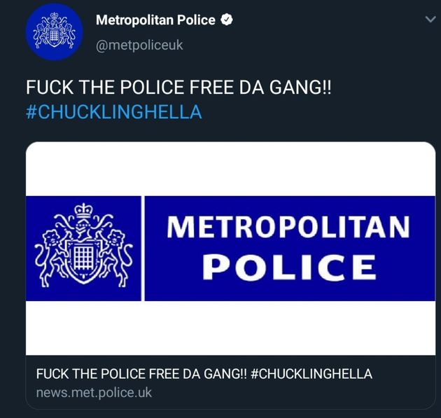 The Met Police Twitter Account Got Hacked And The Results Were... Interesting