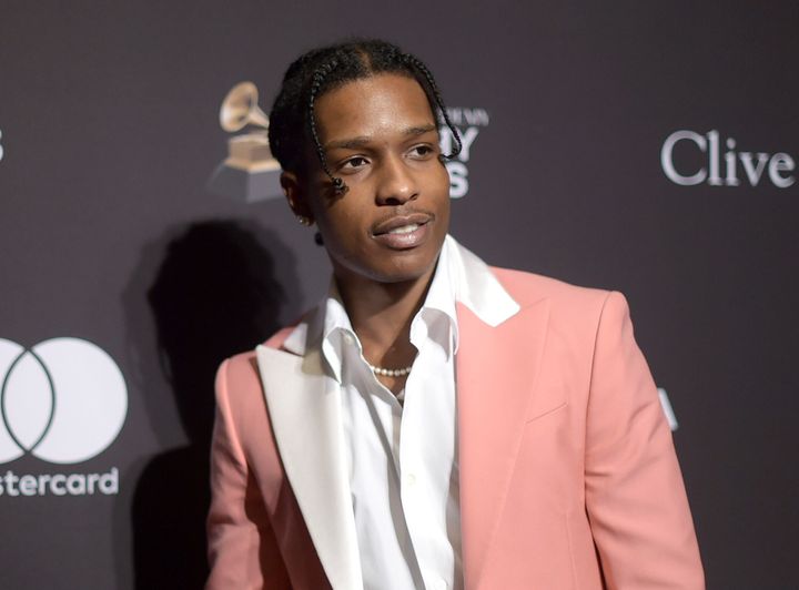 A$AP Rocky (pictured in February 2019)