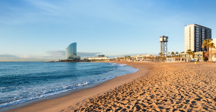 Playa de la Barceloneta.