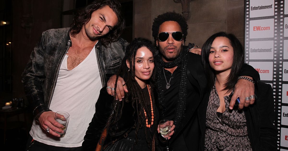 Lenny Kravitz Discusses His Blended Family, Calls Jason Momoa His 'Brother'