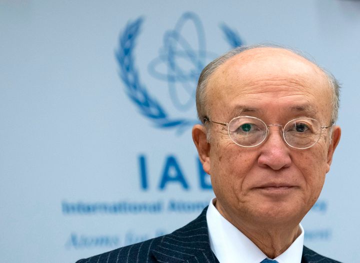 国際原子力機関（IAEA）の天野之弥事務局長（オーストリア・ウィーン）