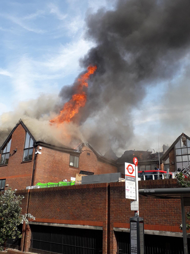 Walthamstow Fire Sees 125 Firefighters Tackle Huge Blaze At The Mall