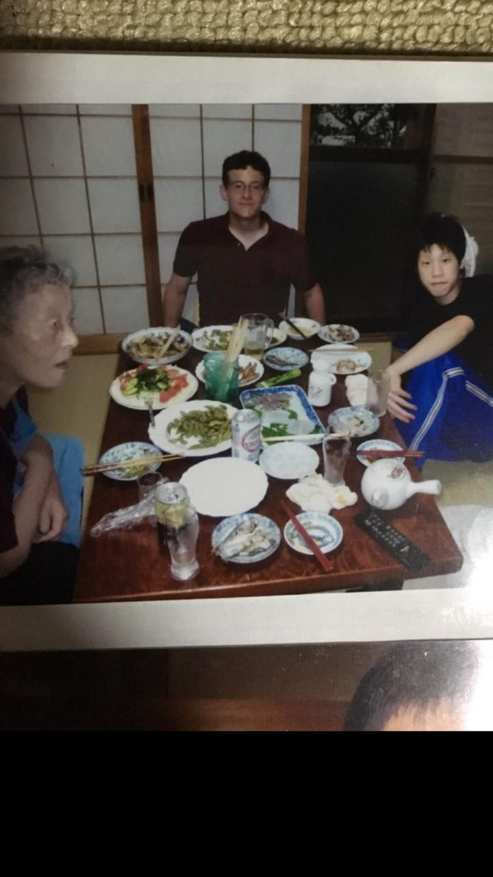 2005年、日本の友人宅を訪れた際に撮影した写真