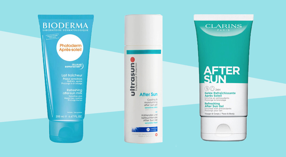 after sun care products