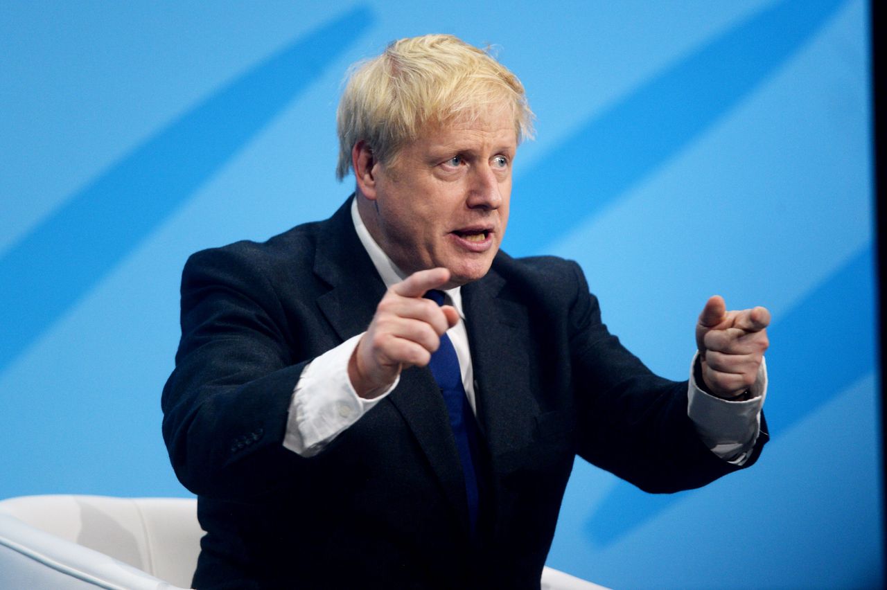 Boris Johnson won the Conservative leadership contest with 66% of the vote.