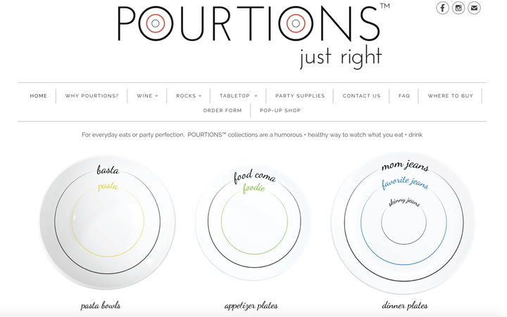 Portions store plates macys