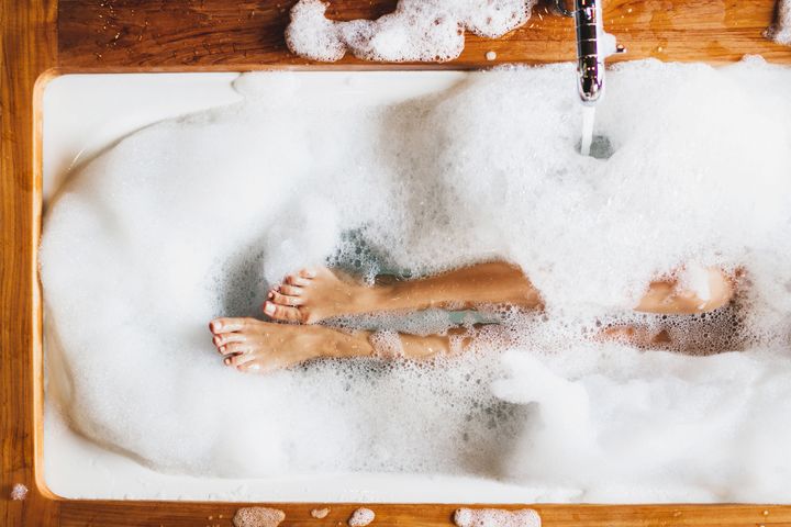 Baths can also help with muscle pain, reduce blood pressure, and soothe irritated skin.