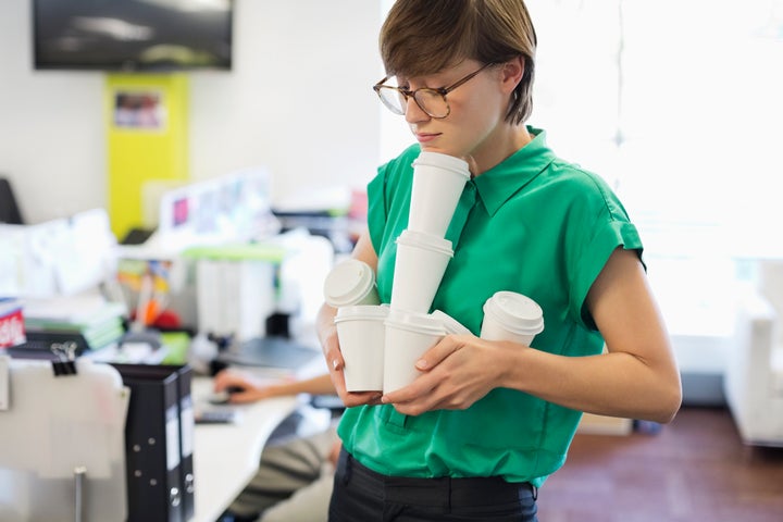 Women are more likely to volunteer for non-promotable tasks and are more likely to be asked to do them, research has found.