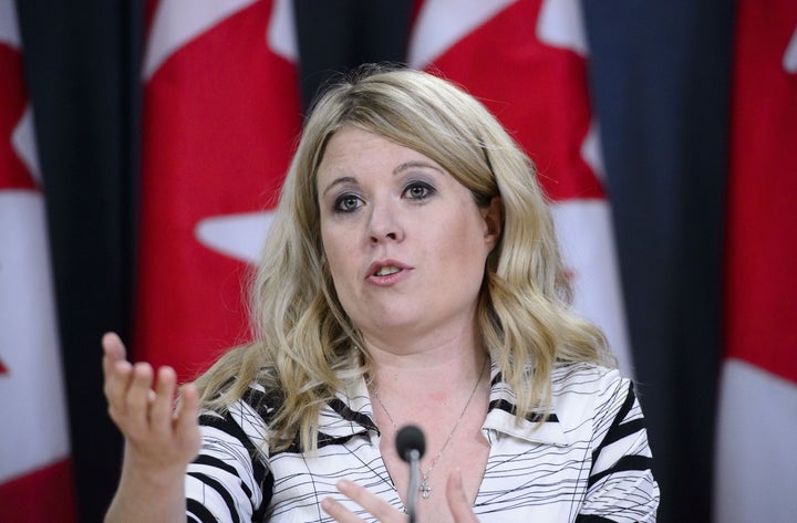 Conservative MP Michelle Rempel speaks following the tabling of the 2019 Spring Reports of the Auditor General in Ottawa on May 7, 2019.