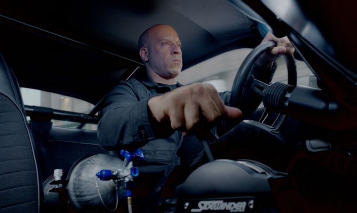 Vin Diesel in the eighth Fast & Furious film