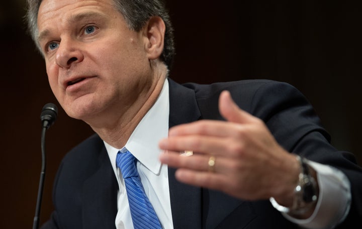 FBI Director Christopher Wray said the bureau takes domestic terrorism "extremely seriously," regardless of ideology.