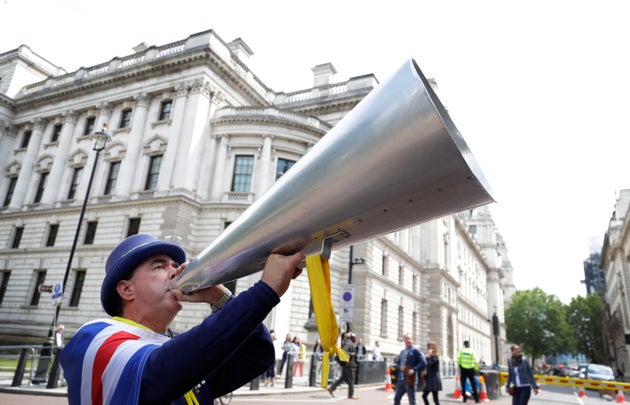 The Stop Brexit Man Managed To Interrupt Theresa Mays Last Speech As PM