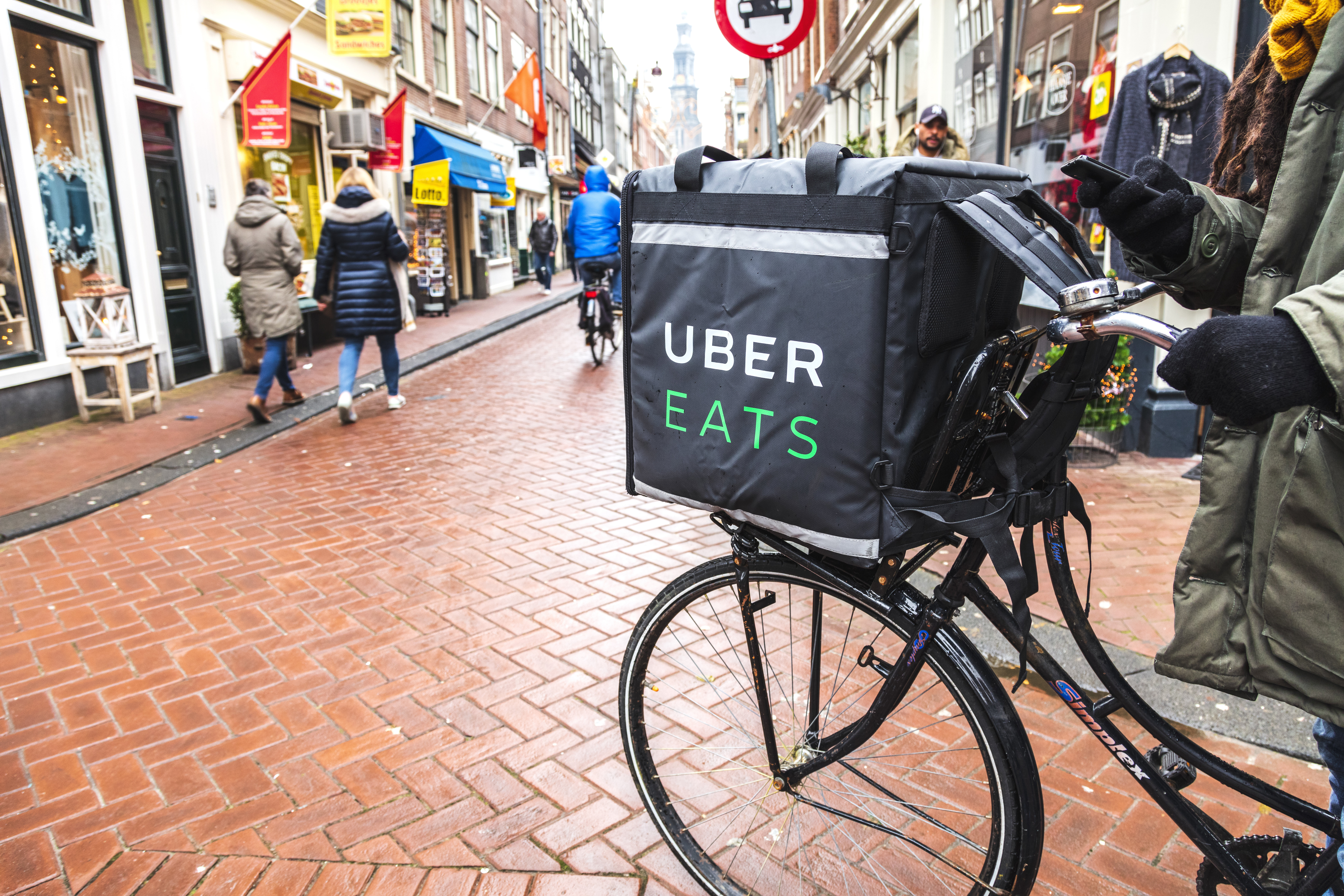 tips for uber eats bicycle