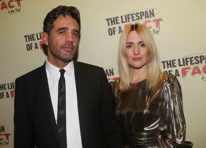 Byrne and Cannavale at the opening night after-party for the play "The Lifespan of A Fact" on Broadway on Oct. 18, 2018 in New York City