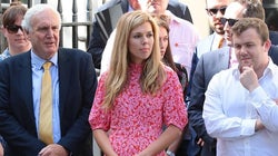 Cette robe de la compagne de Boris Johnson est en rupture de