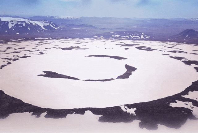 La glacier Okjökull