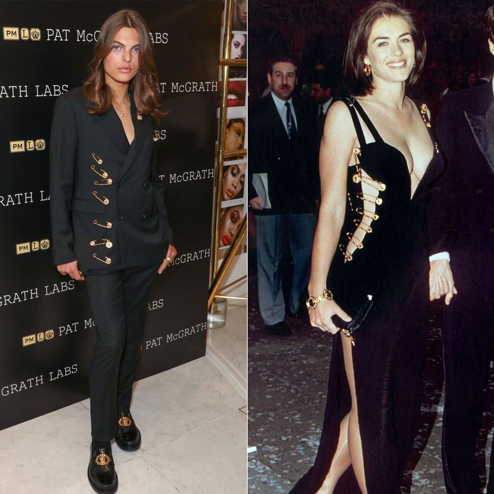 Elizabeth Hurley Reacts to J.Law Copying Her Iconic Versace Dress