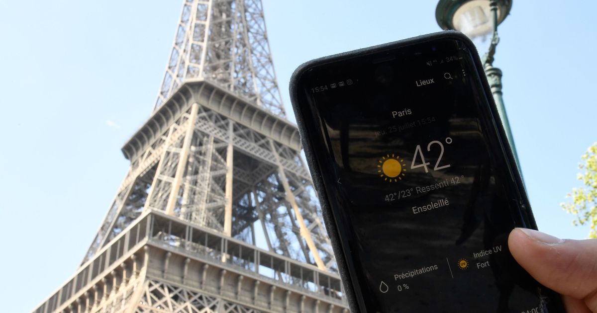 Paris Hits Sweltering New Heat Record