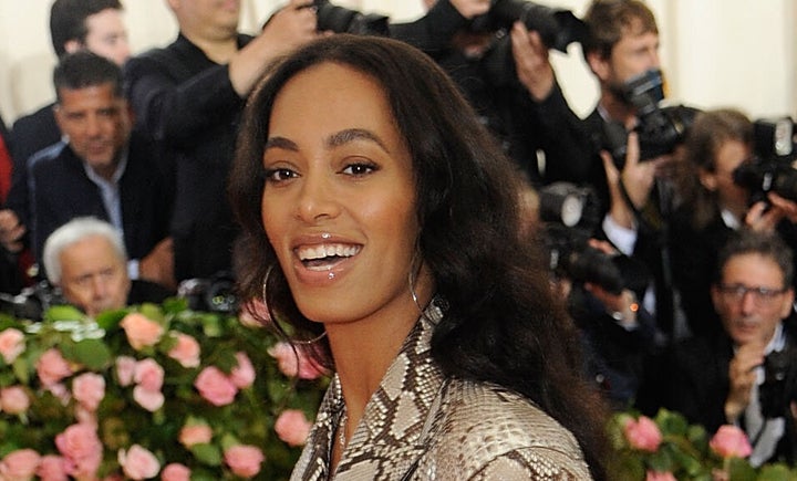 Solange Knowles attends The 2019 Met Gala on May 6.