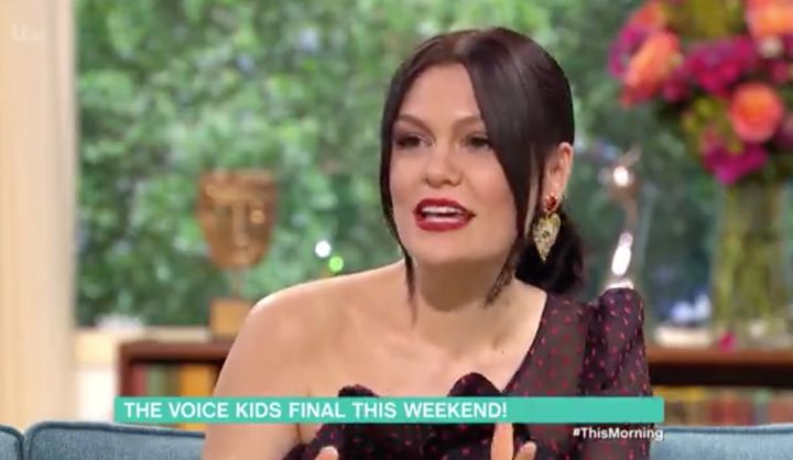 Jessie J was asked about Channing Tatum on This Morning