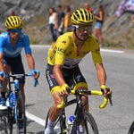 Alaphilippe perd son maillot jaune au profit de Bernal lors d'une étape stoppée par la