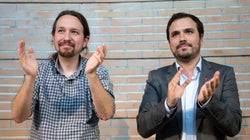 IU pide a Podemos que acepte un acuerdo programático con el PSOE, aunque no haya gobierno de