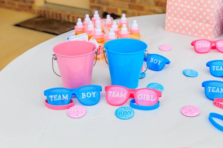 Some say gender reveals push rigid gender norms.