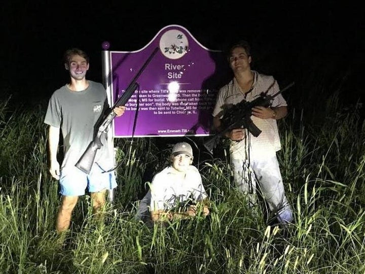 The University of Mississippi students in this photo may be facing a federal investigation.