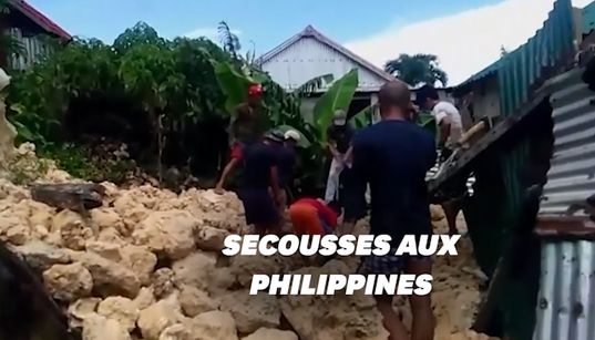 Aux Philippines, deux séismes successifs ont fait plusieurs