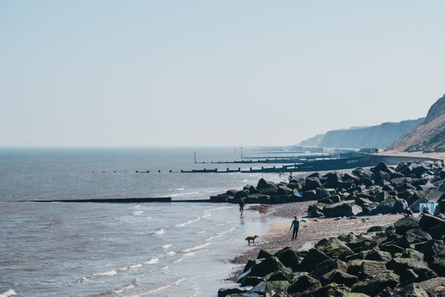 Man Rescued After Getting Trapped In Rocks Off Norfolk Coast Had Just Saved Toddler From Sea