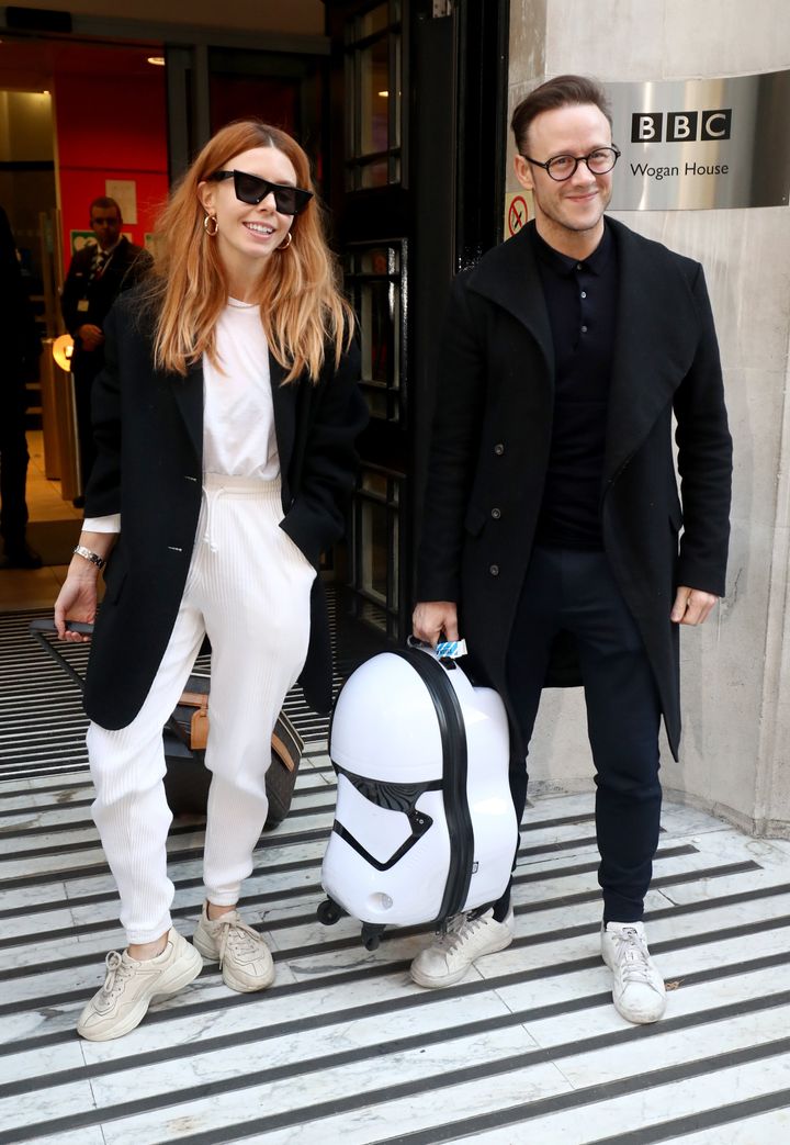 Stacey Dooley and Kevin Clifton pictured in 2018