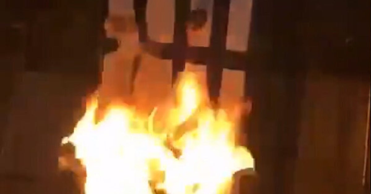 Man Who Filmed Cardboard Grenfell Model On Bonfire 'Said It Was A Stupid Moment'