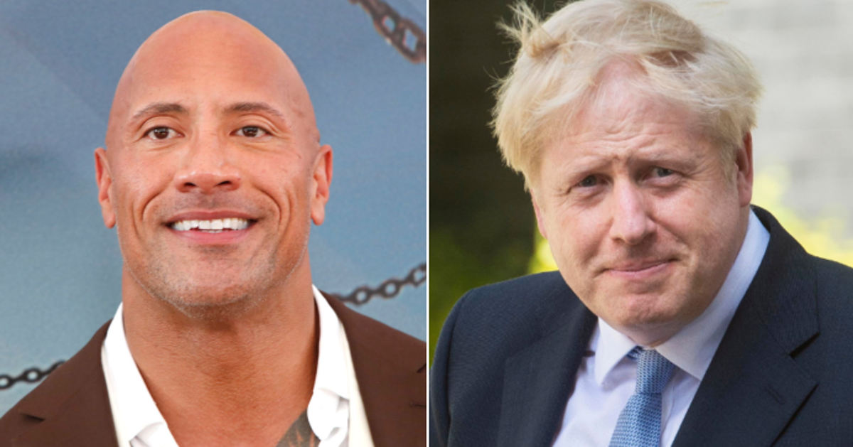 Dwayne The Rock Johnson Praises Boris Johnson Deletes It And Backtracks 15 Minutes Later Huffpost Uk
