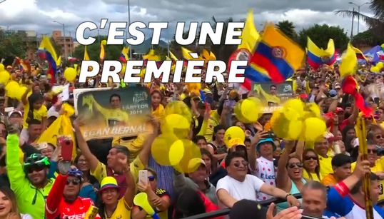 La Colombie célèbre Bernal après sa victoire sur le Tour de