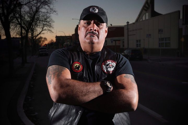 Bear Clan Patrol executive director James Favel, seen here in Winnipeg on Nov. 5, 2016, says his organization provides a supportive role to law enforcement.